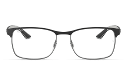 تسوق نظارات طبية أوبتكس بإطار مربّع للجنسين راي بان بلون أسود أونلاين.