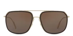 Shop Dolce & Gabbana Square Sunglasses in Brown online.