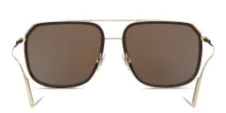 Shop Dolce & Gabbana Square Sunglasses in Brown online.