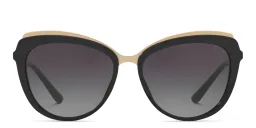 Shop Dolce & Gabbana Cat Eye Sunglasses in Black online.