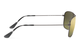 Shop Ray-Ban Unisex Square Sunglasses in Gunmetal online.