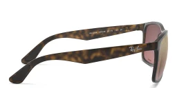 Shop Ray-Ban Square Sunglasses in Havana online.
