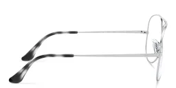 Shop Ray-Ban Pilot Optics Eyeglasses in Silver online.