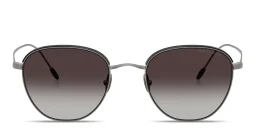 Shop GIORGIO ARMANI Square Sunglasses in Matte Gunmetal online.