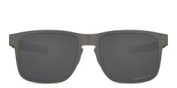 Shop Oakley HOLBROOK™ METAL Square Sunglasses in Matte Gunmetal online.