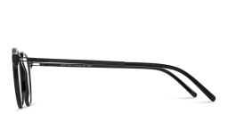 Shop MYKITA Round Eyeglasses in Black online.