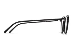 Shop MYKITA Round Eyeglasses in Black online.