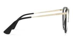 Shop PRADA Cat Eye Eyeglasses in Black online.