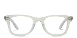 Shop Ray-Ban Wayfarer Ease Optics Change Eyeglasses in Blue online.
