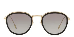 Shop GIORGIO ARMANI Round Sunglasses in Pale Gold online.