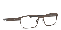 Shop Oakley Surface Plate™ Rectangle Eyeglasses in Pewter online.