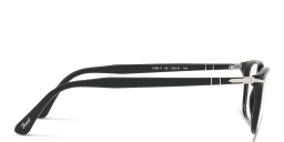Shop PERSOL Square Eyeglasses in Black online.