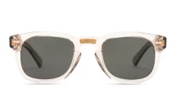 Shop GUCCI Unisex Square Sunglasses in Brown online.