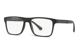 تسوق نظارة طبية بإطار مستطيل امبوريو أرماني بلون Jet Black أونلاين.