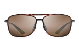 Shop Maui Jim Kaupo Gap Unisex Aviator Sunglasses in Tortoise online.