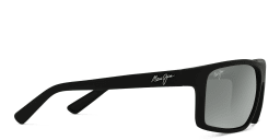 Shop Maui Jim Byron Bay Unisex Rectangle Sunglasses in Black online.