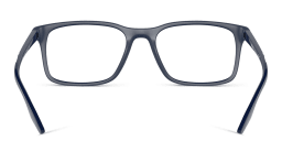 Shop Prada Linea Rossa Pillow Eyeglasses in Dark Blue online.