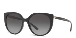 Shop Dolce & Gabbana Cat Eye Sunglasses in Black online.
