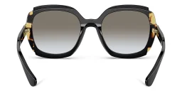 Shop PRADA Square Sunglasses in Black online.