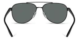 Shop Prada Linea Rossa Pilot Sunglasses in Black online.