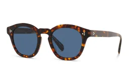 Shop OLIVER PEOPLES Unisex Round Sunglasses in Dm2 online.