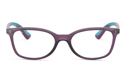 تسوق نظارات طبية فيراري بإطار مستطيل للأطفال راي بان جونيور بلون Transparent Violet أونلاين.