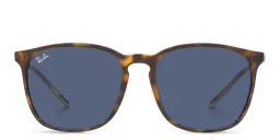 Shop Ray-Ban Unisex Square Sunglasses in Havana online.