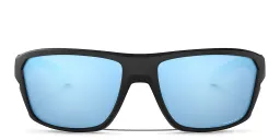 تسوق نظارات شمسية سبليت شوت مستطيلة اوكلي بلون Matte Black أونلاين.
