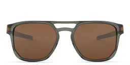 Shop Oakley Latch® Beta Square Sunglasses in Olive Ink online.