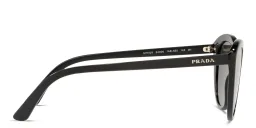 Shop PRADA Cat-Eye Sunglasses in Black online.