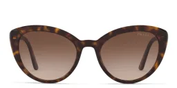 Shop PRADA Cat Eye Sunglasses in Havana online.