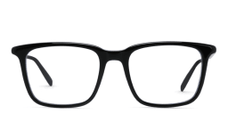 Shop MONTBLANC Square Eyeglasses in Black online.