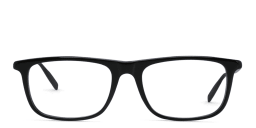 Shop MONTBLANC Rectangle Eyeglasses in Black online.