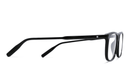 Shop MONTBLANC Rectangle Eyeglasses in Black online.