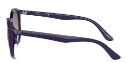 Shop Ray-Ban Logo Kids Panthos Sunglasses in Violet online.