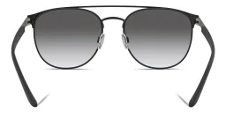 Shop GIORGIO ARMANI Square Sunglasses in Matte Black online.