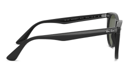 Shop Ray-Ban Wayfarer II Unisex Panthos Sunglasses in Shiny Black online.