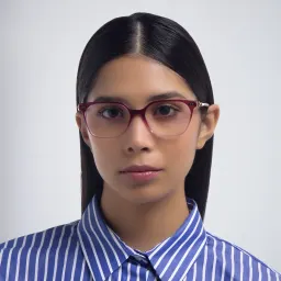 تسوق نظارة طبية مستطيلة بولغري بلون Purple أونلاين.