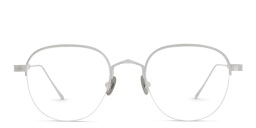 Shop Cartier Signature 'C'de Cartier Half-Rim Eyeglasses in Silver online.