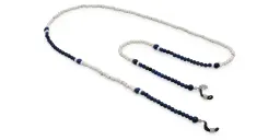 Shop The RICCI DISTRICT Howlite & Agate Glasses Chain online.