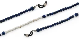 Shop The RICCI DISTRICT Howlite & Agate Glasses Chain online.