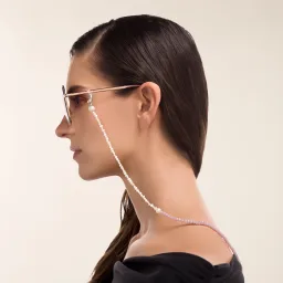 Shop The RICCI DISTRICT Natural Pearls & Crystals Glasses Chain online.