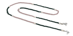 Shop The RICCI DISTRICT Natural Pearls & Crystals Glasses Chain online.