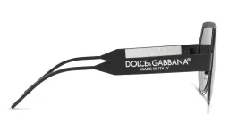 Shop Dolce & Gabbana Aviator Sunglasses in Matte Black online.