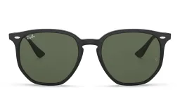Shop Ray-Ban Unisex Irregular Sunglasses in Black online.