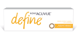 Shop ACUVUE 1-Day Define RADIANT BRIGHT Color Contact Lenses - Radiant Bright online.