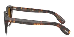 Shop OLIVER PEOPLES Cary Grant Unisex Round Sunglasses in Havana online.