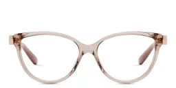 Shop JIMMY CHOO Cat Eye Eyeglasses in Nude online.