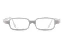 Shop Mira Flex Kids Rectangle Eyeglasses in Grey online.