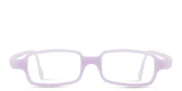 Shop Mira Flex Kids Rectangle Eyeglasses in Baby Pink online.